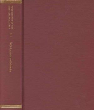 Proceedings of the British Academy: Volume 111: 2000 Lectures and Memoirs,Used