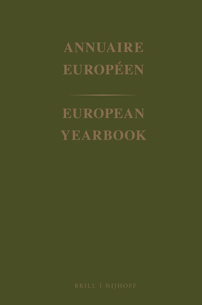 European Yearbook (Annuaire Europeen) (Annuaire Europeen / European Yearbook),Used