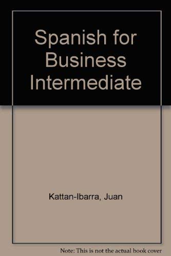 Spanish for Business Intermediate,Used