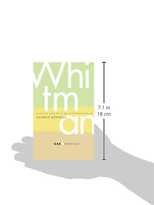 Essential Whitman (Essential Poets),Used