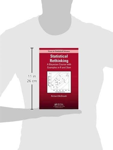 Statistical Rethinking: A Bayesian Course with Examples in R and Stan (Chapman & Hall/CRC Texts in Statistical Science),Used