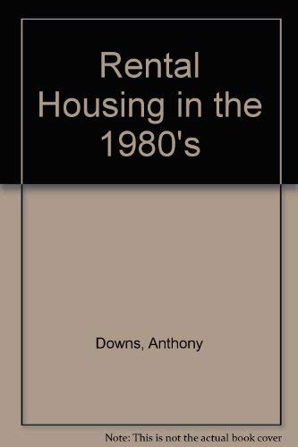 Rental Housing in the 1980s,Used