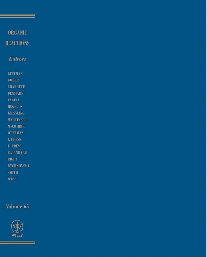 Organic Reactions, Volume 66,Used