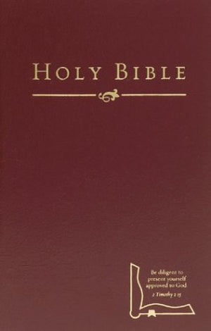 Holman Christian Standard Bible Drill Bible: Burgundy,Used