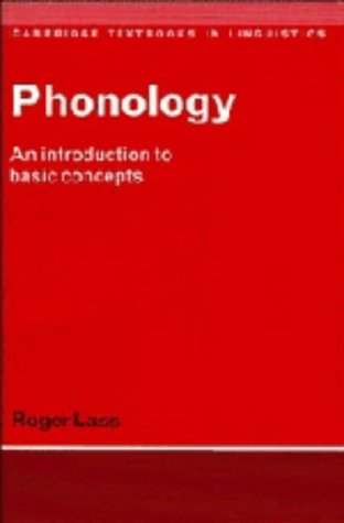 Phonology: An Introduction to Basic Concepts (Cambridge Textbooks in Linguistics),Used