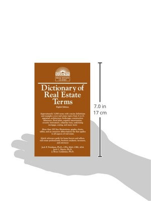 Dictionary of Real Estate Terms (Barron's Business Dictionaries),Used