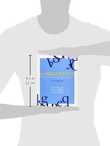 Linguistics: An Introduction To Language And Communication, 6Th Edition,New