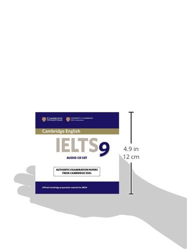 Cambridge IELTS 9 Audio CDs (2): Authentic Examination Papers from Cambridge ESOL (IELTS Practice Tests),Used