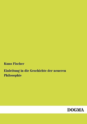 Einleitung in die Geschichte der neueren Philosophie (German Edition),Used