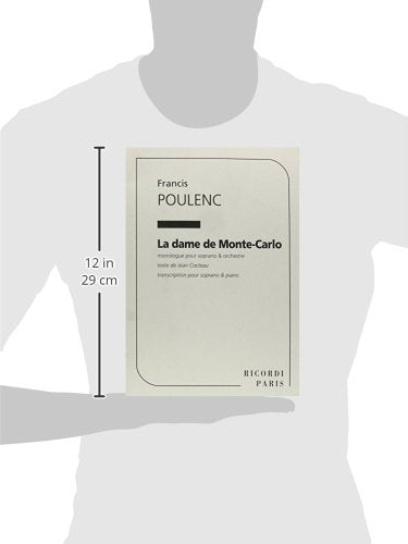 La Dame De Monte Carlo: Vocal Score,Used
