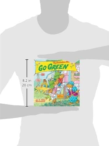 The Berenstain Bears Go Green: A Springtime Book For Kids,Used