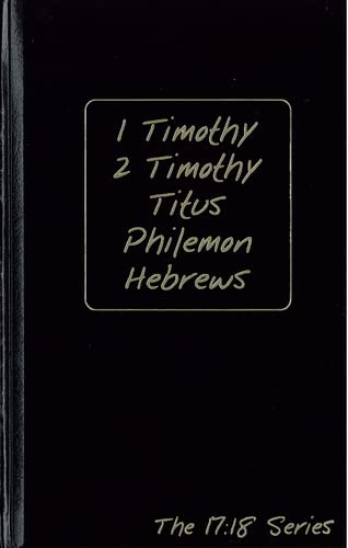 1 Timothy, 2 Timothy, Titus, Philemon and Hebrews Journible  The 17:18 Series (The 17:18 Series  Journibles),Used