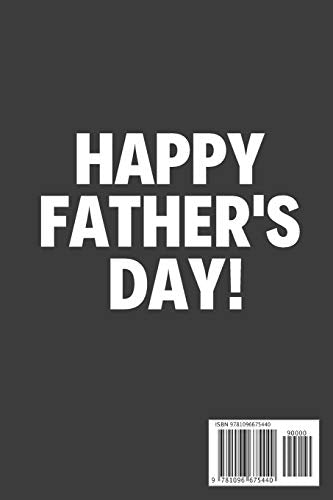 Thanks for Not Pulling Out Dad!: Funny Fathers Day Gifts / Present: Beer Notebook for Dad to Take Down Notes (Alternative Father,Used