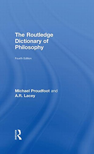 The Routledge Dictionary of Philosophy,New