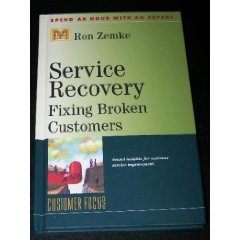 Service Recovery: Fixing Broken Customers (Management Master Series),Used
