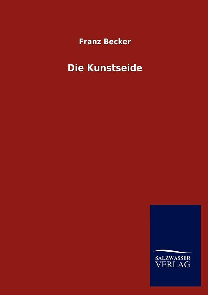 Die Kunstseide (German Edition),Used