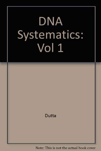 DNA Systematics, Vol. 1: Evolution,Used