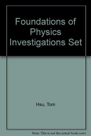 Foundations of Physics Investigations Set,Used