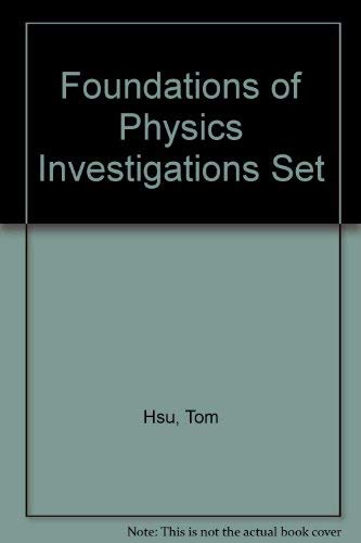 Foundations of Physics Investigations Set,Used