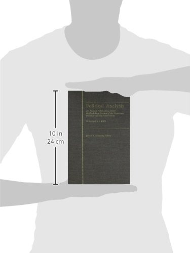 Political Analysis: An Annual Publication of the Methodology Section of the American Political Science Association, Vol. 1, 1989,Used