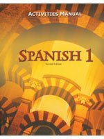 Spanish 1: Activities Manual (Spanish Edition),New
