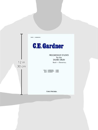 O1409  Progressive Studies for the Snare Drum  BK. 1 Elementary (CAISSE CLAIRE),Used