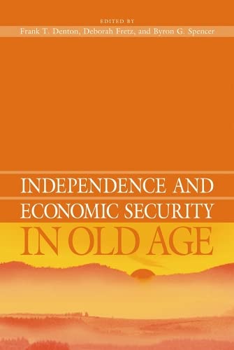 Independence and Economic Security in Old Age,New