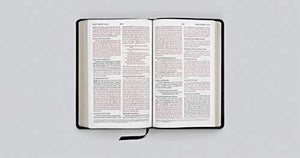 ESV Thinline Bible, Red Letter (Bonded Leather, Black),Used