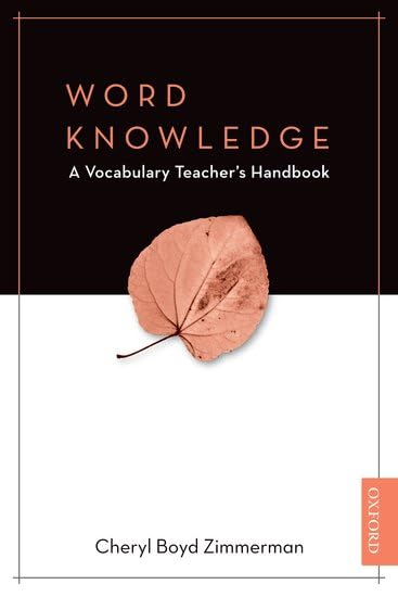 Word Knowledge: A Vocabulary Teacher's Handbook,Used