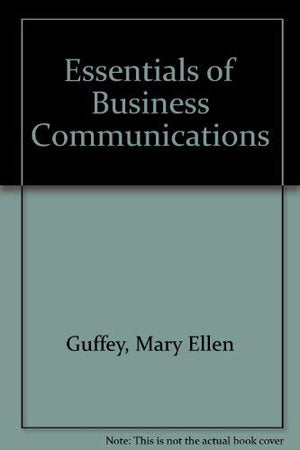 Essentials of Business Communication: A Writing Improvement Program,Used