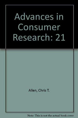 Advances in Consumer Research,Used