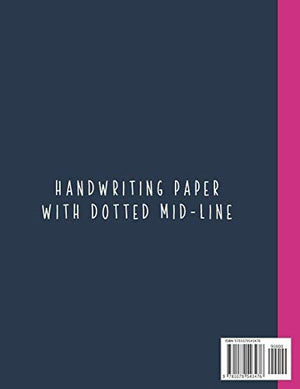 Primary Composition Notebook: A Purple Gymnastics Primary Composition Notebook For Girls Grades K2 Featuring Handwriting Lines ,Used
