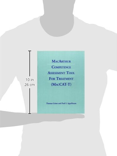 Macarthur Competence Assessment Tool For Treatment (Maccatt)