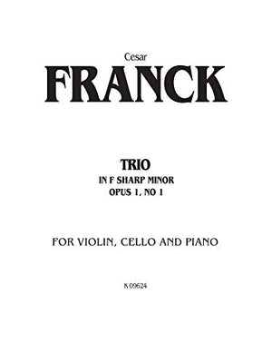 Trio in FSharp Minor, Op. 1, No. 1: For Violin, Cello and Piano (Kalmus Edition),Used