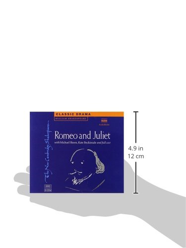 Romeo and Juliet 3 Audio CD Set (New Cambridge Shakespeare Audio),Used