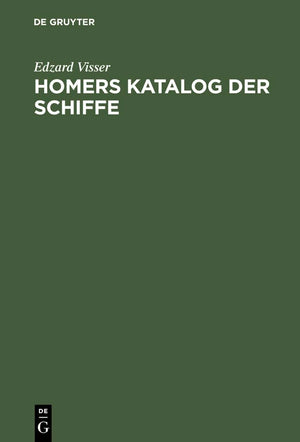 Homers Katalog der Schiffe (German Edition),Used