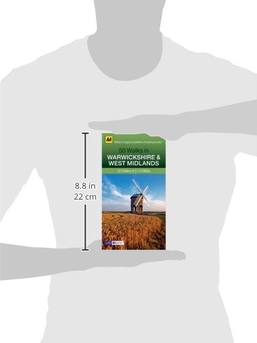 50 Walks in Warwickshire & West Midlands: 50 Walks of 210 Miles,Used