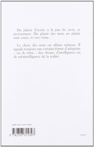 Le choix des mots,Used