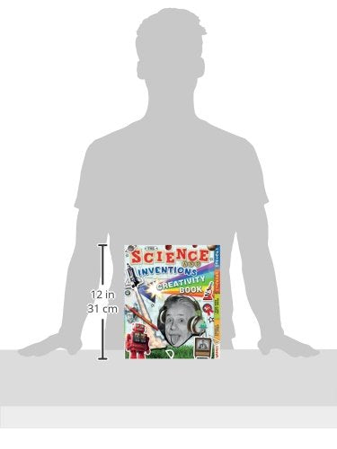 The Science and Inventions Creativity Book: Games, Models to Make, HighTech Craft Paper, Stickers, and Stencils (Creativity Boo,Used