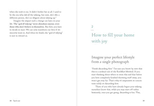 Spark Joy: An Illustrated Master Class on the Art of Organizing and Tidying Up (The Life Changing Magic of Tidying Up),New