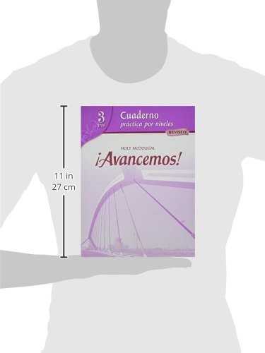 ?Avancemos!: Cuaderno: Practica Por Niveles (Student Workbook) with Review Bookmarks Level 3 (Spanish Edition),New