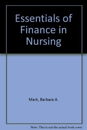 Essentials of finance in nursing,Used