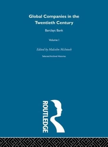 Barclays Bank (Global Companies in the Twentieth Century, Vol. 1),Used