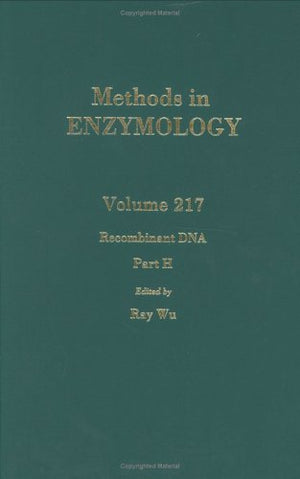 Recombinant DNA, Part H, Vol. 217 (Methods in Enzymology) (Volume 217),Used