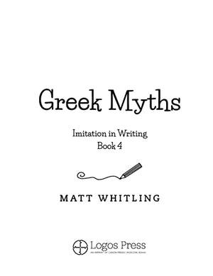 Imitation In Writing: Greek Myths