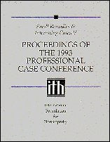 Small Remedies & Interesting Cases V / Proceedings Of The 1993 Professional Case Conference / International Foundation For Homeo,Used