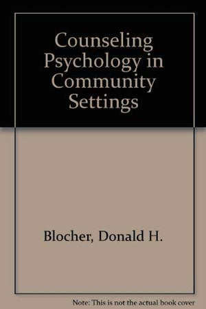 Counseling Psychology in Community Settings,Used