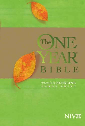 The One Year Bible Premium Slimline LP NIV,New