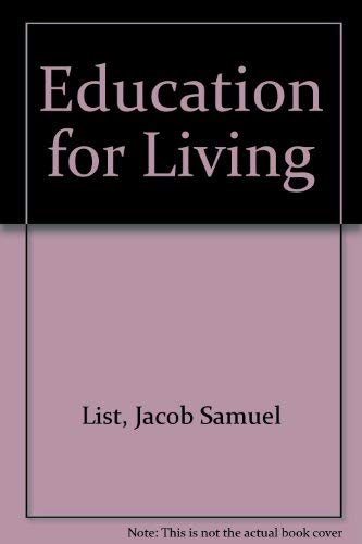 Education for living,Used