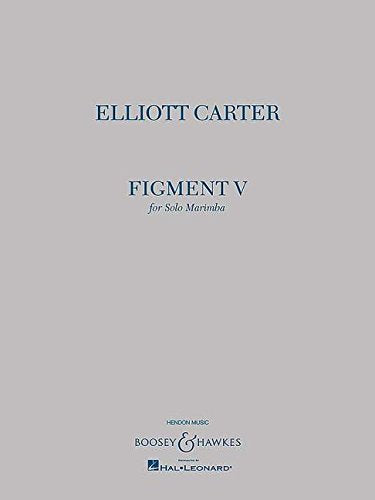 Elliott Carter  Figment V: Solo Marimba,Used